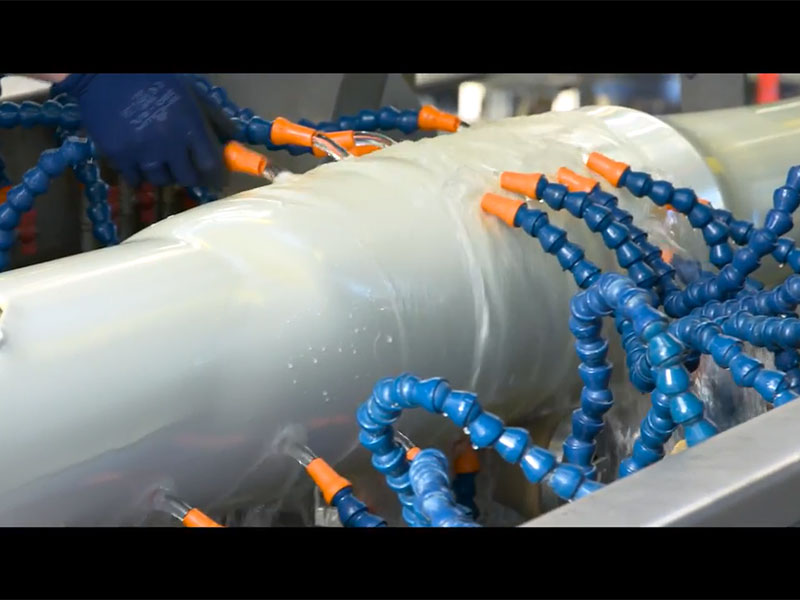 PVC-O管材挤出生产线